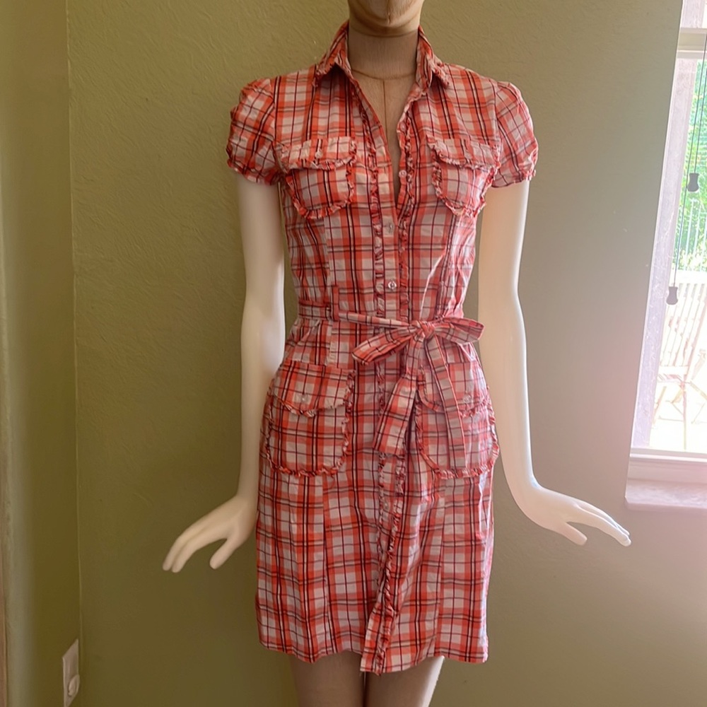 Plaid dress